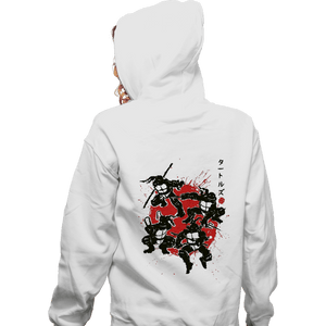Shirts Zippered Hoodies, Unisex / Small / White Mutant Warriors