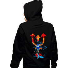Load image into Gallery viewer, Shirts Zippered Hoodies, Unisex / Small / Black Neptune
