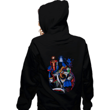 Load image into Gallery viewer, Shirts Zippered Hoodies, Unisex / Small / Black Groovy Earthworm
