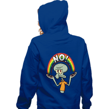 Load image into Gallery viewer, Daily_Deal_Shirts Zippered Hoodies, Unisex / Small / Royal Blue No!
