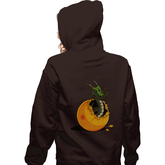 Shirts Zippered Hoodies, Unisex / Small / Dark Chocolate Dragon Egg