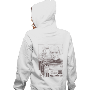 Shirts Pullover Hoodies, Unisex / Small / White Chateau Picard