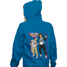 Load image into Gallery viewer, Daily_Deal_Shirts Zippered Hoodies, Unisex / Small / Royal Blue Dustin and Eddie&#39;s Most Metal Adventure
