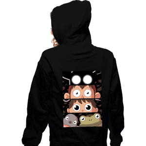 Daily_Deal_Shirts Zippered Hoodies, Unisex / Small / Black OTGW Eyes