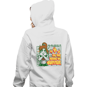 Shirts Zippered Hoodies, Unisex / Small / White Jupiter Street