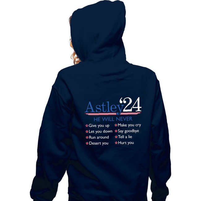 Daily_Deal_Shirts Zippered Hoodies, Unisex / Small / Navy Astley '24