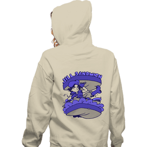 Secret_Shirts Zippered Hoodies, Unisex / Small / White Jill Sandwich