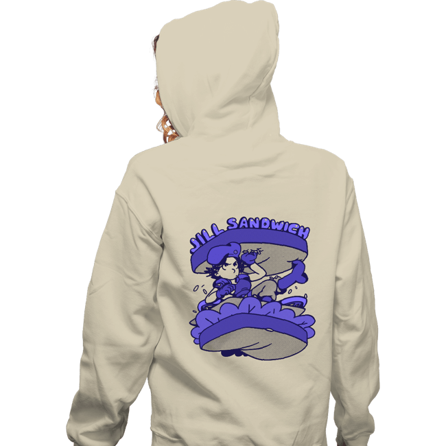 Secret_Shirts Zippered Hoodies, Unisex / Small / White Jill Sandwich