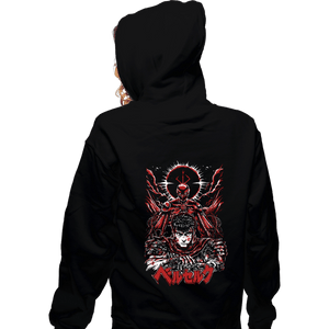 Secret_Shirts Zippered Hoodies, Unisex / Small / Black Marked By Eclipse