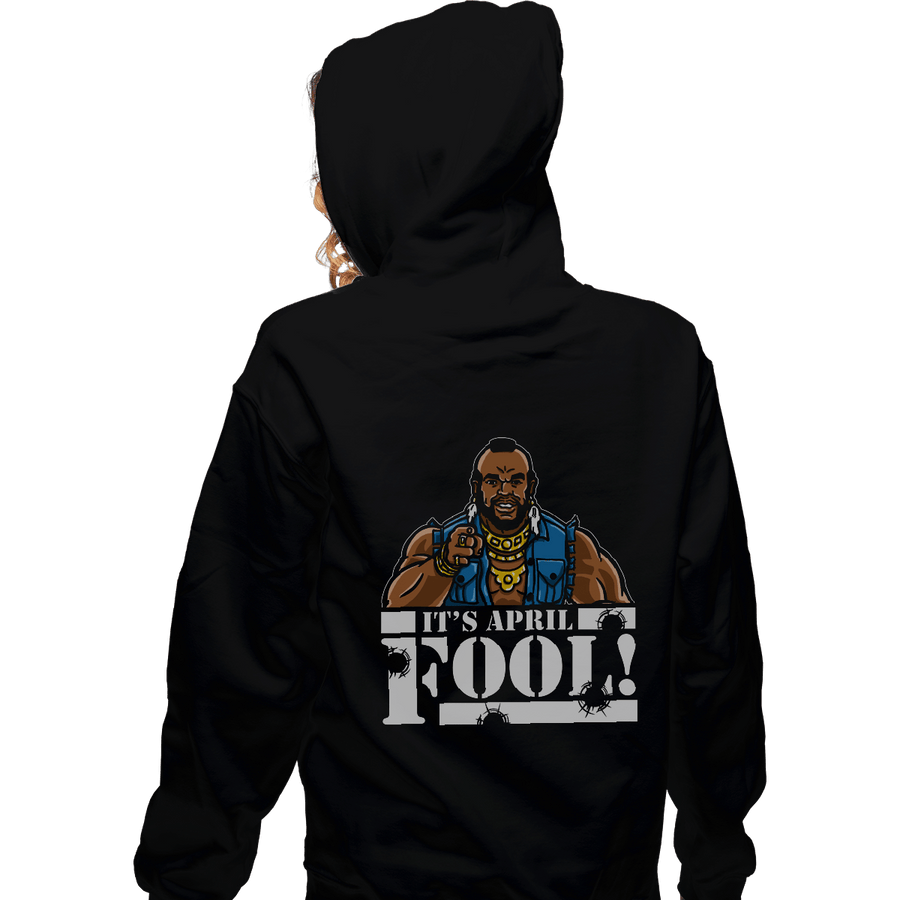 Shirts Zippered Hoodies, Unisex / Small / Black April Fool