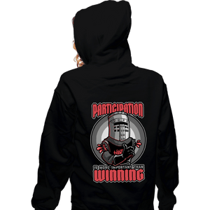Secret_Shirts Zippered Hoodies, Unisex / Small / Black The Participation Knight