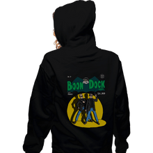 Load image into Gallery viewer, Secret_Shirts Zippered Hoodies, Unisex / Small / Black Boon Dock
