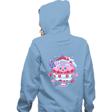 Load image into Gallery viewer, Shirts Zippered Hoodies, Unisex / Small / Royal Blue Pink Parfait
