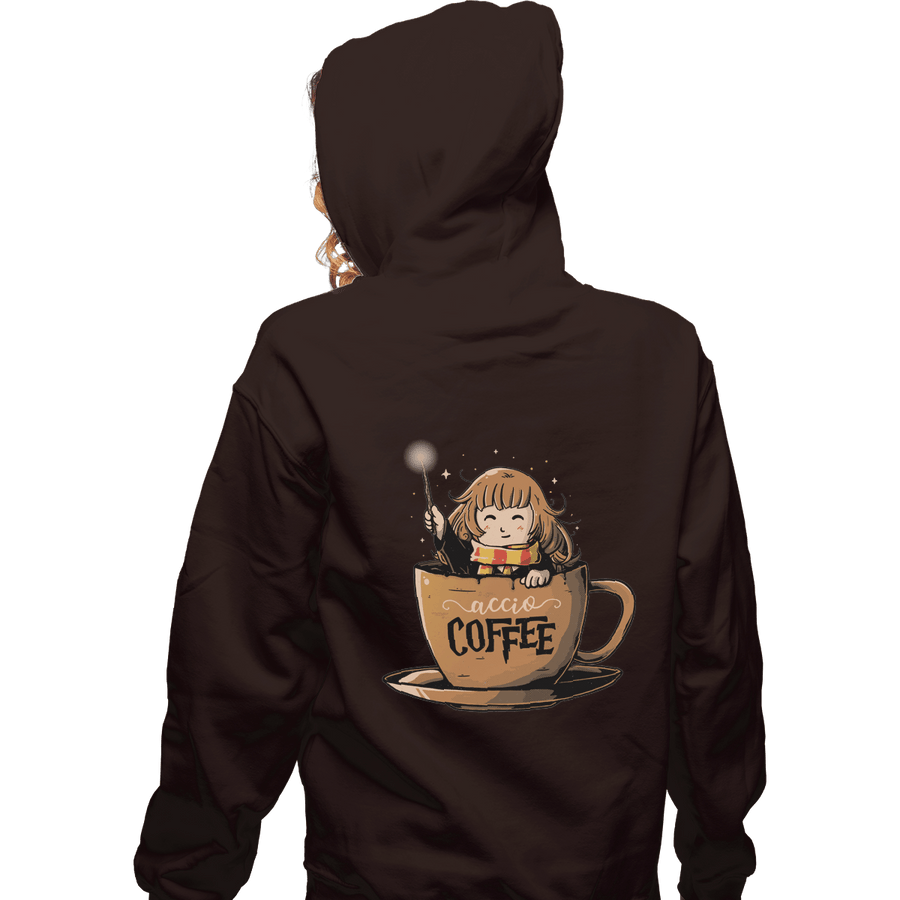 Shirts Zippered Hoodies, Unisex / Small / Dark Chocolate Accio Coffee