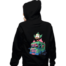 Load image into Gallery viewer, Daily_Deal_Shirts Zippered Hoodies, Unisex / Small / Black Killer Krusty
