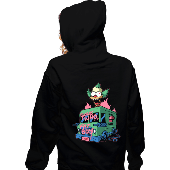 Daily_Deal_Shirts Zippered Hoodies, Unisex / Small / Black Killer Krusty