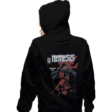 Load image into Gallery viewer, Shirts Pullover Hoodies, Unisex / Small / Black Nemesis
