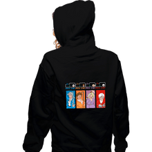 Load image into Gallery viewer, Secret_Shirts Zippered Hoodies, Unisex / Small / Black The Golden Ninjas
