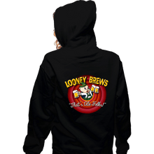 Load image into Gallery viewer, Daily_Deal_Shirts Zippered Hoodies, Unisex / Small / Black That&#39;s Ale Folks
