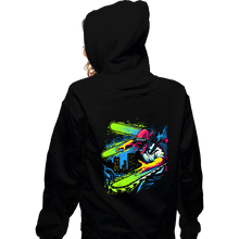 Load image into Gallery viewer, Daily_Deal_Shirts Zippered Hoodies, Unisex / Small / Black Chain Of Filth
