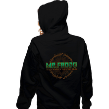 Load image into Gallery viewer, Shirts Zippered Hoodies, Unisex / Small / Black Mr. Frodo
