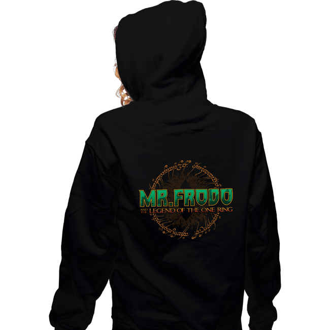 Shirts Zippered Hoodies, Unisex / Small / Black Mr. Frodo