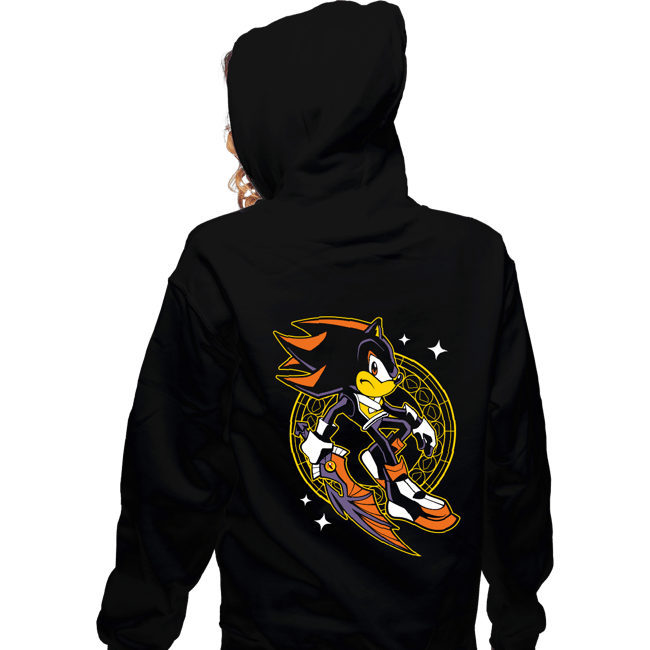 Daily_Deal_Shirts Zippered Hoodies, Unisex / Small / Black Shadow Kingdom Hearts
