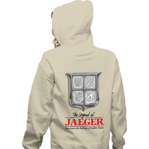 Shirts Zippered Hoodies, Unisex / Small / White The Legend Of Jaeger