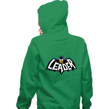 Load image into Gallery viewer, Daily_Deal_Shirts Zippered Hoodies, Unisex / Small / Irish Green Leader
