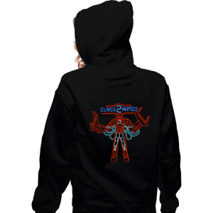 Shirts Zippered Hoodies, Unisex / Small / Black Class 2 Rated