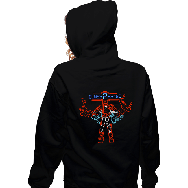 Shirts Zippered Hoodies, Unisex / Small / Black Class 2 Rated