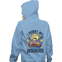 Load image into Gallery viewer, Daily_Deal_Shirts Zippered Hoodies, Unisex / Small / Royal Blue Burnt Wookiee
