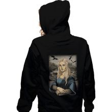 Load image into Gallery viewer, Shirts Zippered Hoodies, Unisex / Small / Black Draconda
