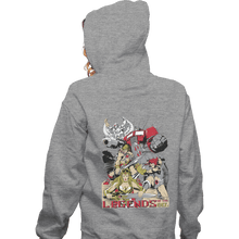 Load image into Gallery viewer, Shirts Pullover Hoodies, Unisex / Small / Sports Grey Legends Of The 80&#39;s
