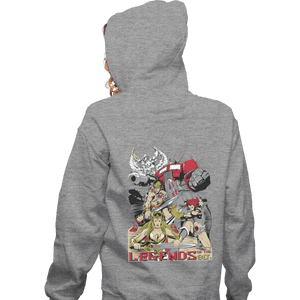 Shirts Pullover Hoodies, Unisex / Small / Sports Grey Legends Of The 80's