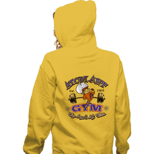 Shirts Zippered Hoodies, Unisex / Small / White Atomic Ant Gym