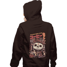 Load image into Gallery viewer, Shirts Zippered Hoodies, Unisex / Small / Dark Chocolate Black Coffee Attack
