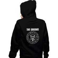Load image into Gallery viewer, Secret_Shirts Zippered Hoodies, Unisex / Small / Black The Groans
