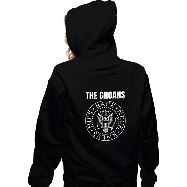 Secret_Shirts Zippered Hoodies, Unisex / Small / Black The Groans