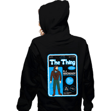 Load image into Gallery viewer, Shirts Zippered Hoodies, Unisex / Small / Black MacReady Toy

