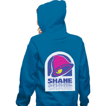 Load image into Gallery viewer, Shirts Zippered Hoodies, Unisex / Small / Royal Blue Taco Shame
