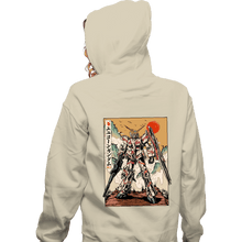 Load image into Gallery viewer, Daily_Deal_Shirts Zippered Hoodies, Unisex / Small / White The Unicorn Gundam

