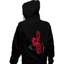 Load image into Gallery viewer, Shirts Zippered Hoodies, Unisex / Small / Black Ashley
