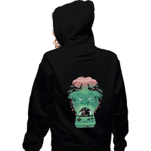 Load image into Gallery viewer, Shirts Zippered Hoodies, Unisex / Small / Black Green Pocket Gaming
