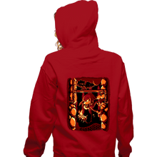 Load image into Gallery viewer, Daily_Deal_Shirts Zippered Hoodies, Unisex / Small / Red Reach The Palace
