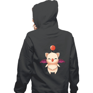 Shirts Zippered Hoodies, Unisex / Small / Dark Heather Moogle