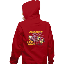 Load image into Gallery viewer, Shirts Zippered Hoodies, Unisex / Small / Red Garflerken
