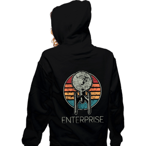 Shirts Zippered Hoodies, Unisex / Small / Black vintage enterprise