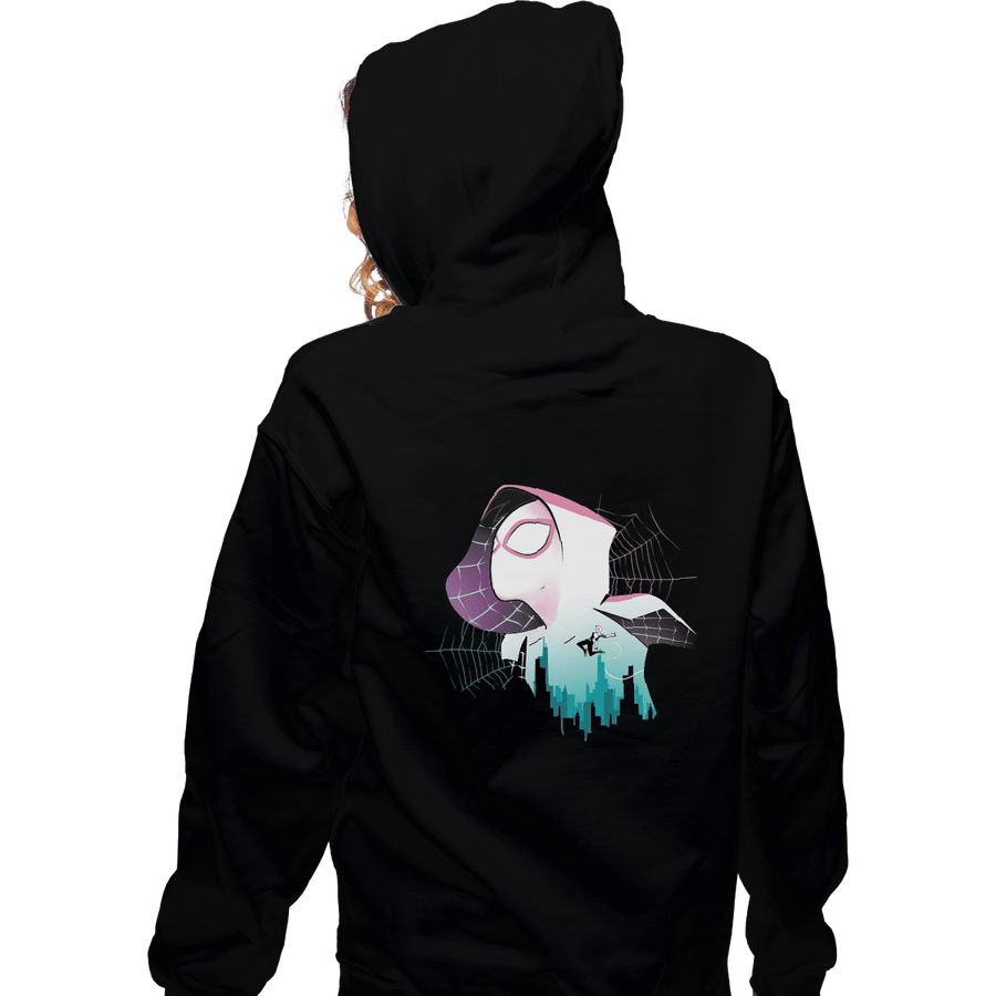 Shirts Zippered Hoodies, Unisex / Small / Black Spider Gwen