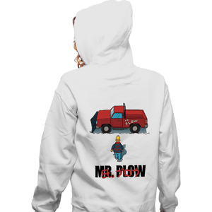 Daily_Deal_Shirts Zippered Hoodies, Unisex / Small / White Plowkira